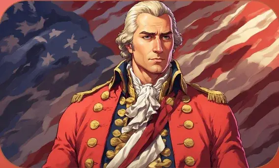 Benedict Arnold, Turncoat card art from Lost Chapters (Garnet, Character)