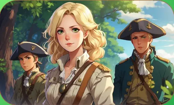Corps of Discovery card art from Lost Chapters (Emerald, Character)