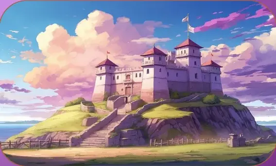 Fort Sumter card art from Lost Chapters (Quartz, Location)