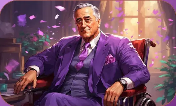 Franklin D. Roosevelt, Deal Maker card art from Lost Chapters (Quartz, Character)