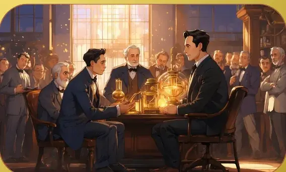 Genius Convention card art from Lost Chapters (Gold, Event)