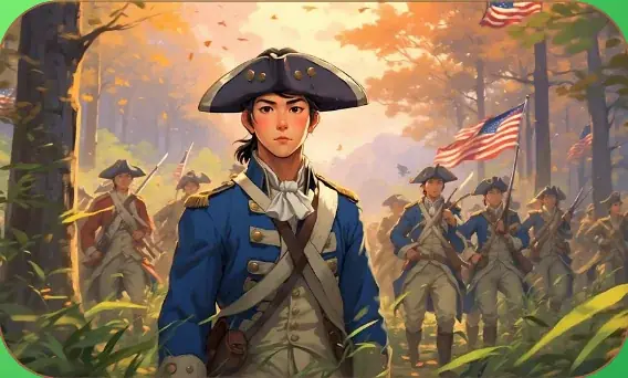 Guerrilla Warfare card art from Lost Chapters (Emerald, Event)