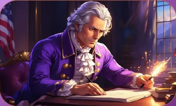 John Hancock card art from Lost Chapters (Quartz, Character)