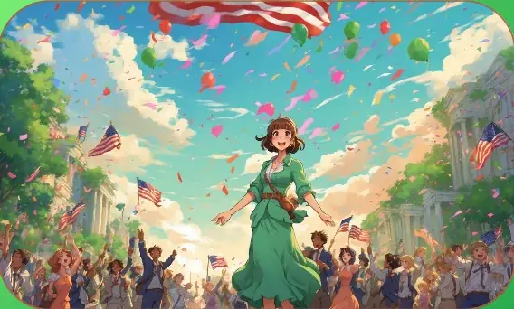 Louisiana Purchase card art from Lost Chapters (Emerald, Event)