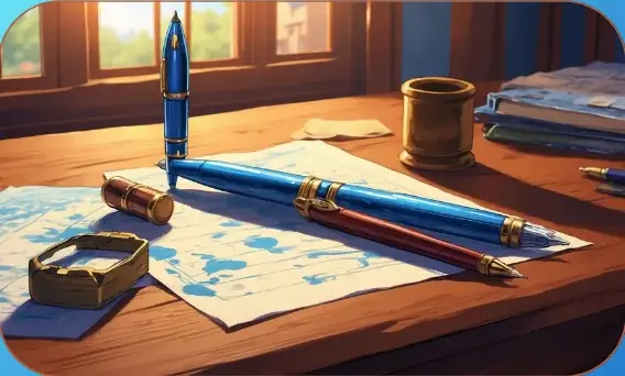 Mightier than the Sword card art from Lost Chapters (Cobalt, Item)
