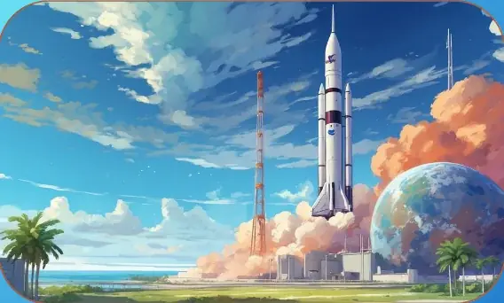 NASA card art from Lost Chapters (Cobalt, Location)