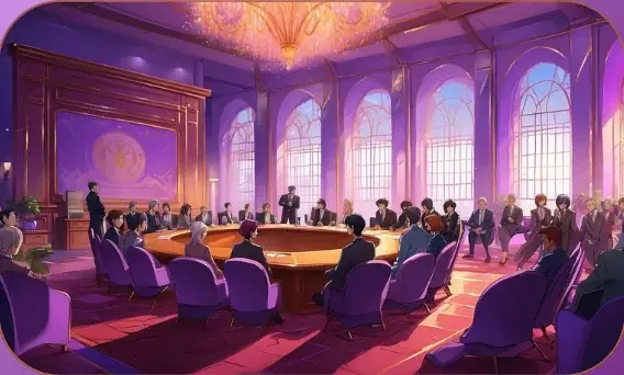 National Convention card art from Lost Chapters (Quartz, Location)