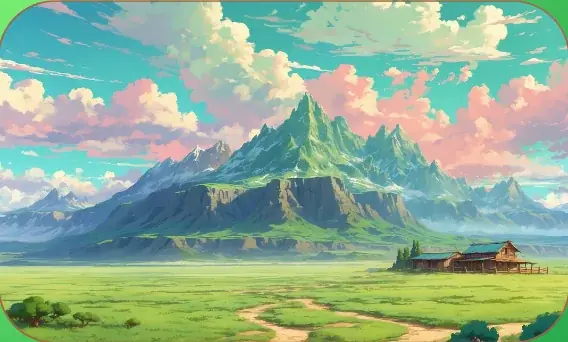 Out West card art from Lost Chapters (Emerald, Location)