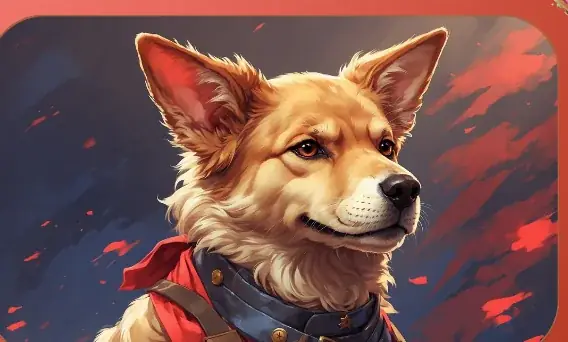 Rebel, Two Sided Hound card art from Lost Chapters (Garnet, Character)