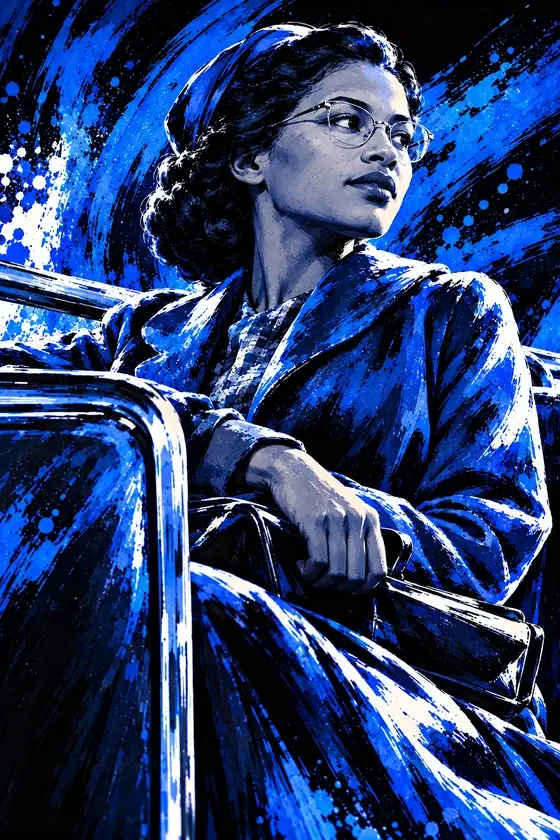 Rosa Parks Full Art card from Lost Chapters