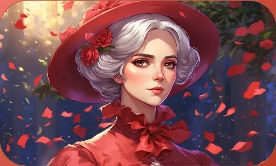 Susan B. Anthony card art from Lost Chapters (Garnet, Character)
