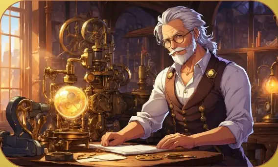 The Workshop card art from Lost Chapters (Gold, Location)
