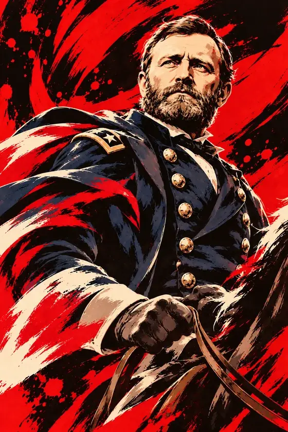 Ulysses S. Grant Full Art card from Lost Chapters